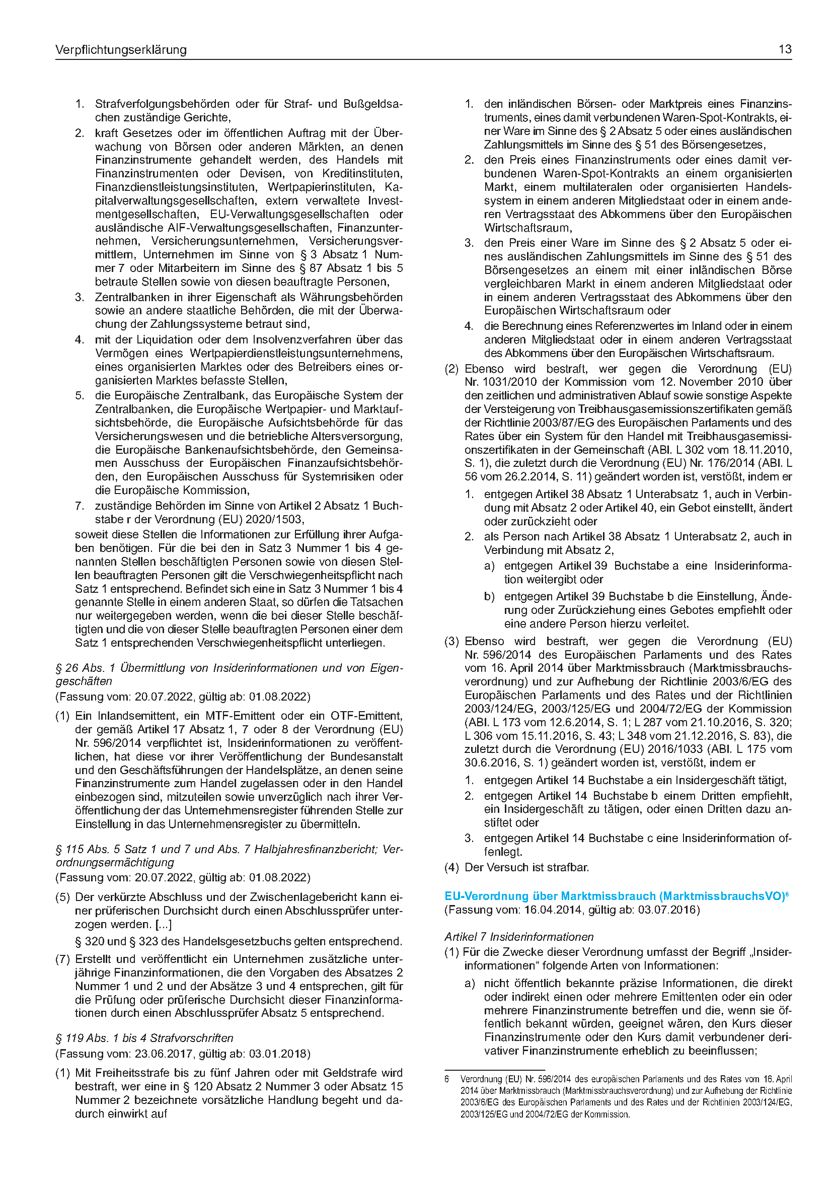 Verpflichtungserklärung zur Verschwiegenheit